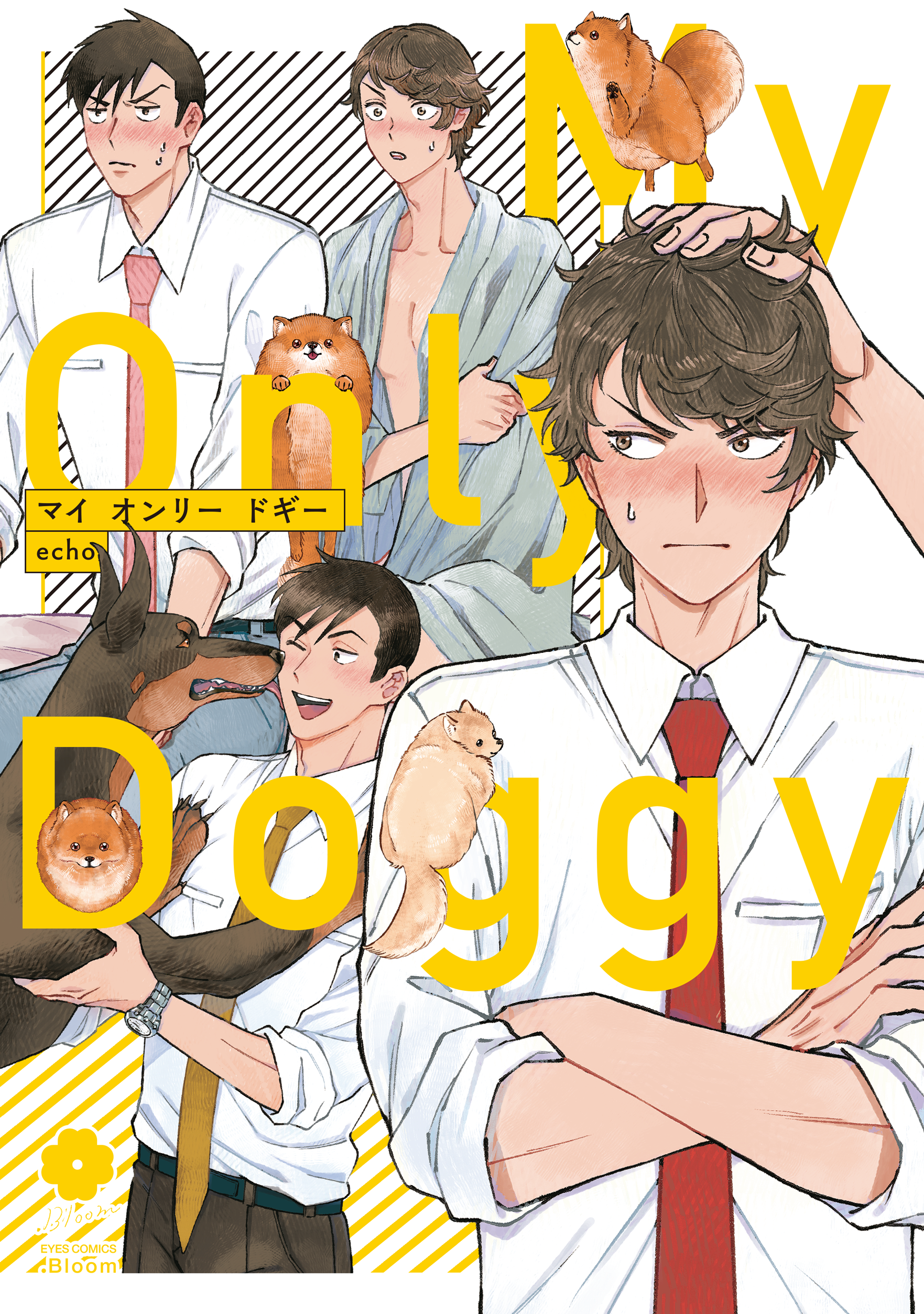 直筆イラスト入り　サイン本　BL漫画　マイ オンリー ドギー　echo 先生 Bloom(ドットブルーム) - 作家の情熱がいま、開花する。「ものがたり